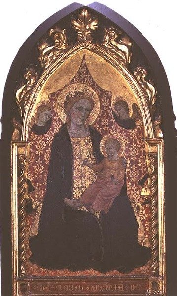 The Madonna of Humility by Giovanni di Bartolomeo Cristiani