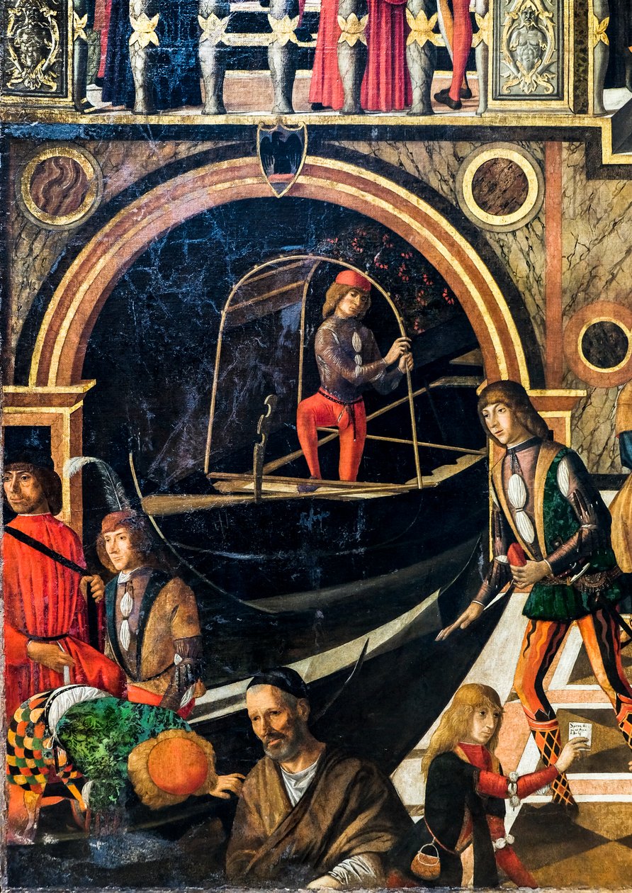 The Miraculous Healing of the Daughter of Benvegnudo da San Polo Thanks to a Relic of the Cross, circa 1502 by Giovanni di Niccolo Mansueti