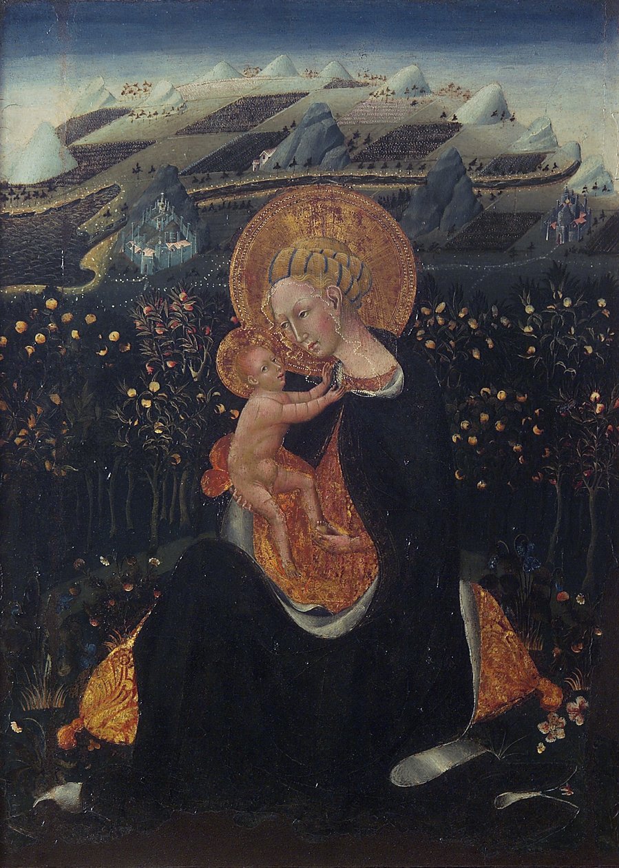 Madonna of Humility by Giovanni di Paolo