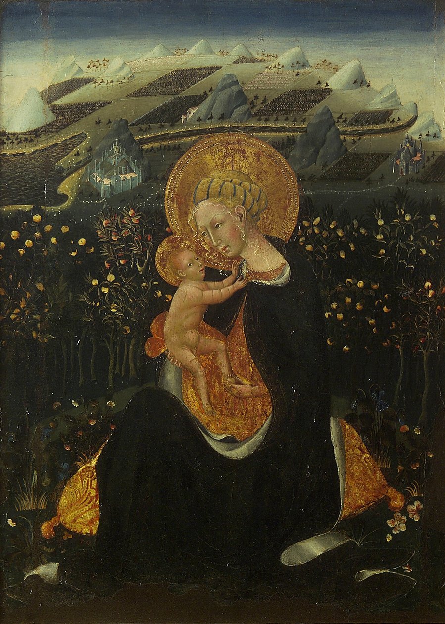 Madonna of Humility by Giovanni di Paolo