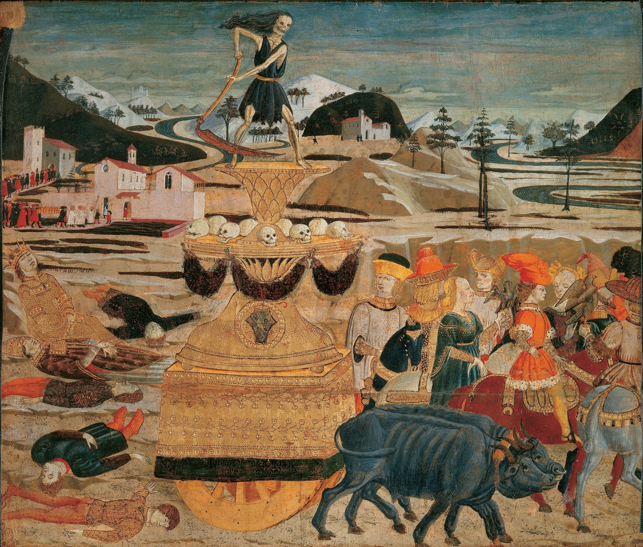 The Triumph of Death by Giovanni di Ser Giovanni Scheggia