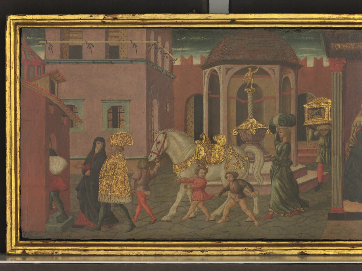 The Story of Trajan and the Widow (detail), c.1450 by Giovanni di Ser Giovanni Scheggia