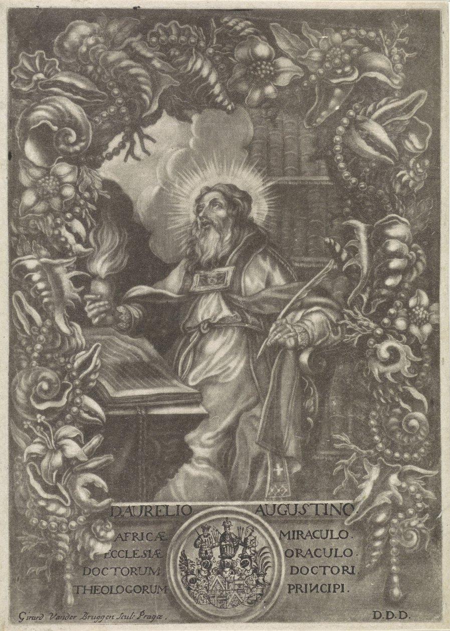 Portrait of St. Augustine by Girard van der Bruggen