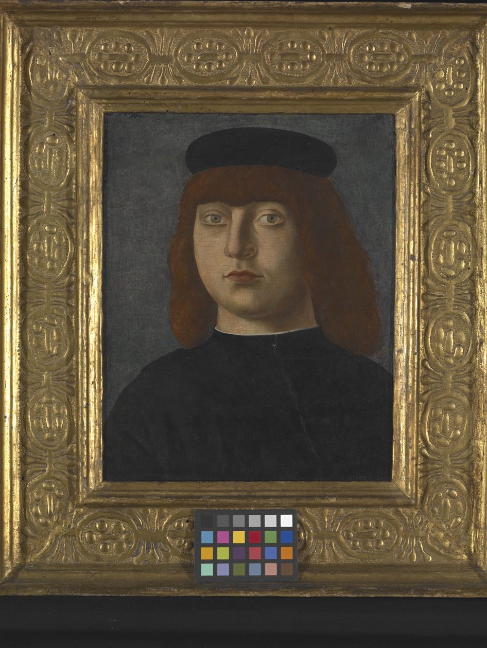 Portrait of a Man by Girolamo Mocetto