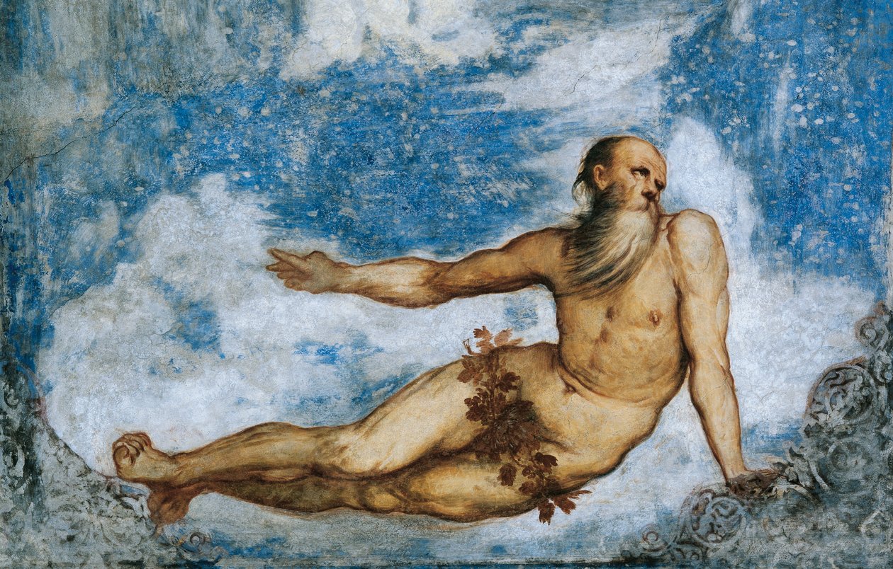 Allegory of Winter (detail) by Girolamo Romanino