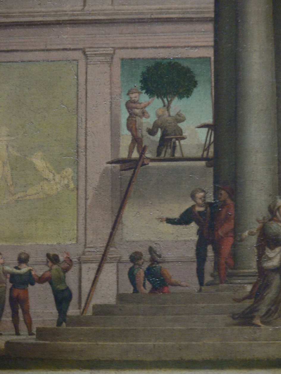 The Rape of Dinah (Genesis 34) (detail) by Giuliano Bugiardini