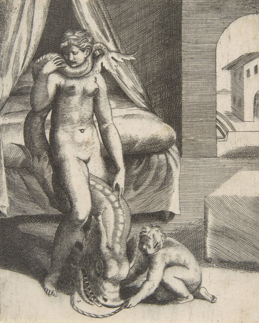 Neptune and Melanthe, from 