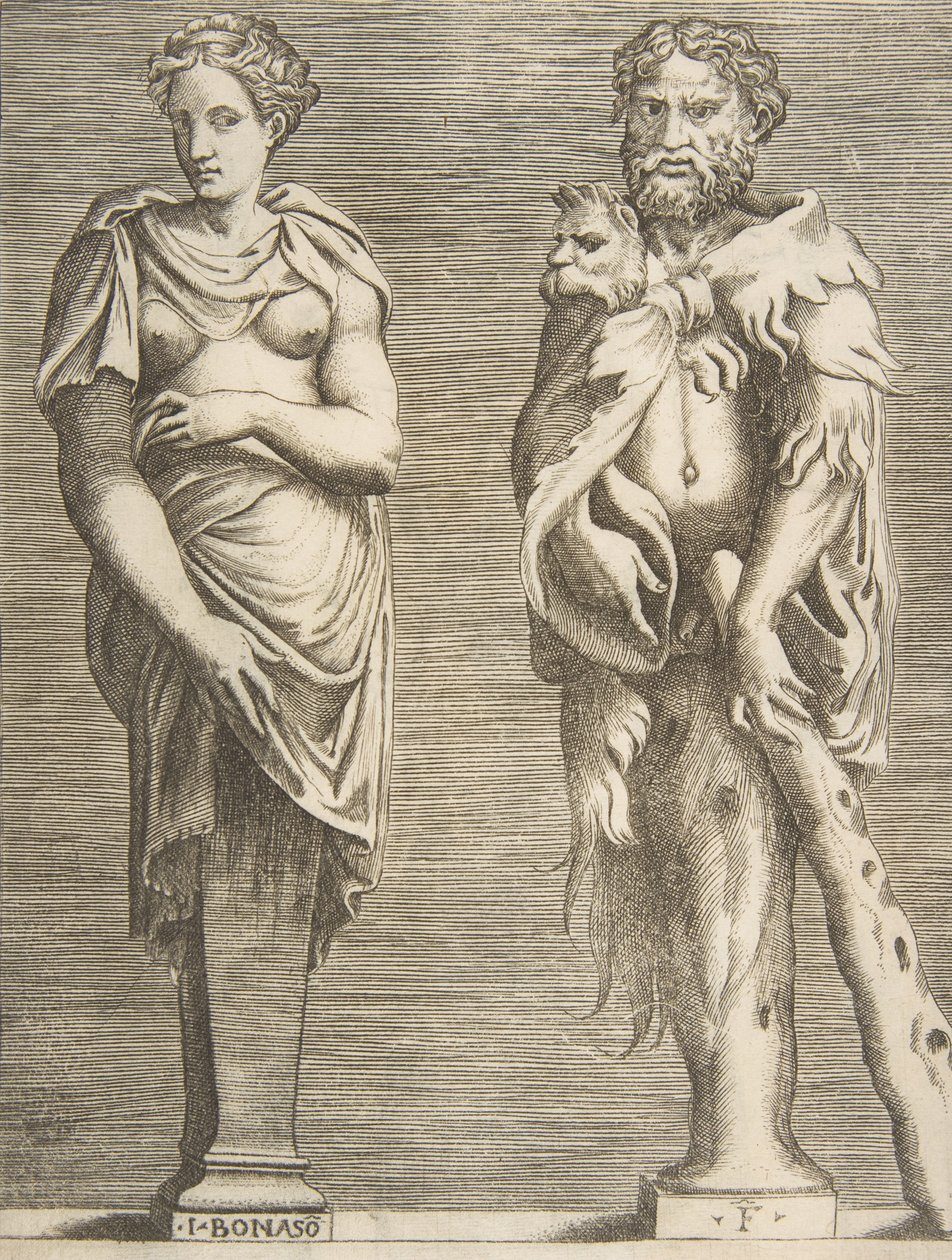 Terms of Hercules and Deianira by Giulio Bonasone
