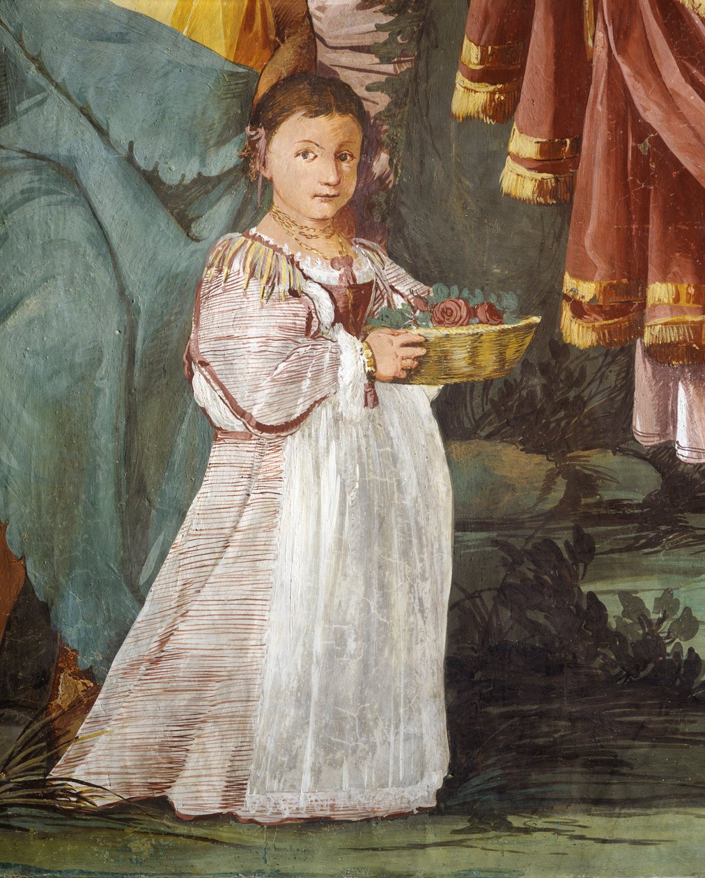Coronation of Nymph Amaryllis, winner of kissing competition by Giulio Carpioni