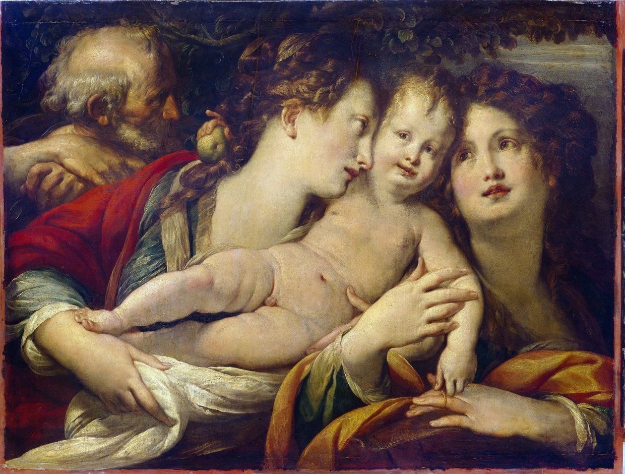 The Mystic Marriage of Saint Catherine by Giulio Cesare Procaccini