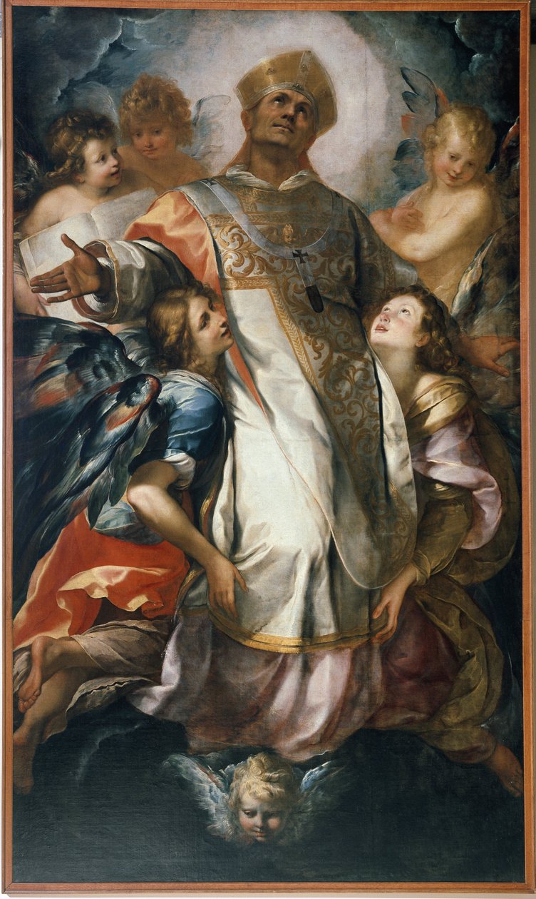 St Charles Borromeo in Glory by Giulio Cesare Procaccini