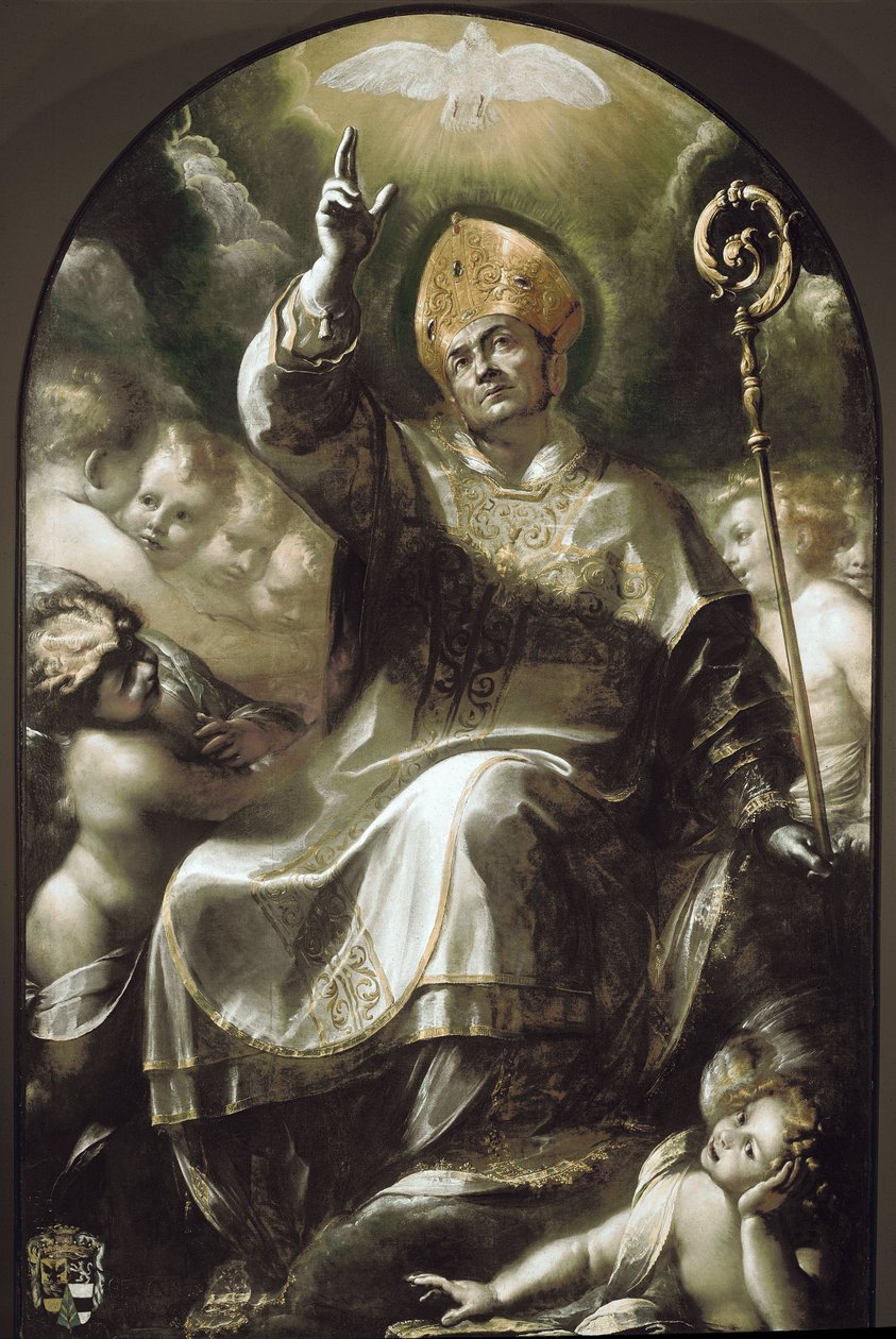 St Charles Borromeo in Glory by Giulio Cesare Procaccini