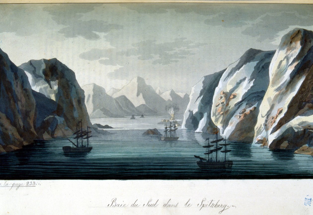 Southern Bay in Spitzberg, Norway by Giulio Ferrario