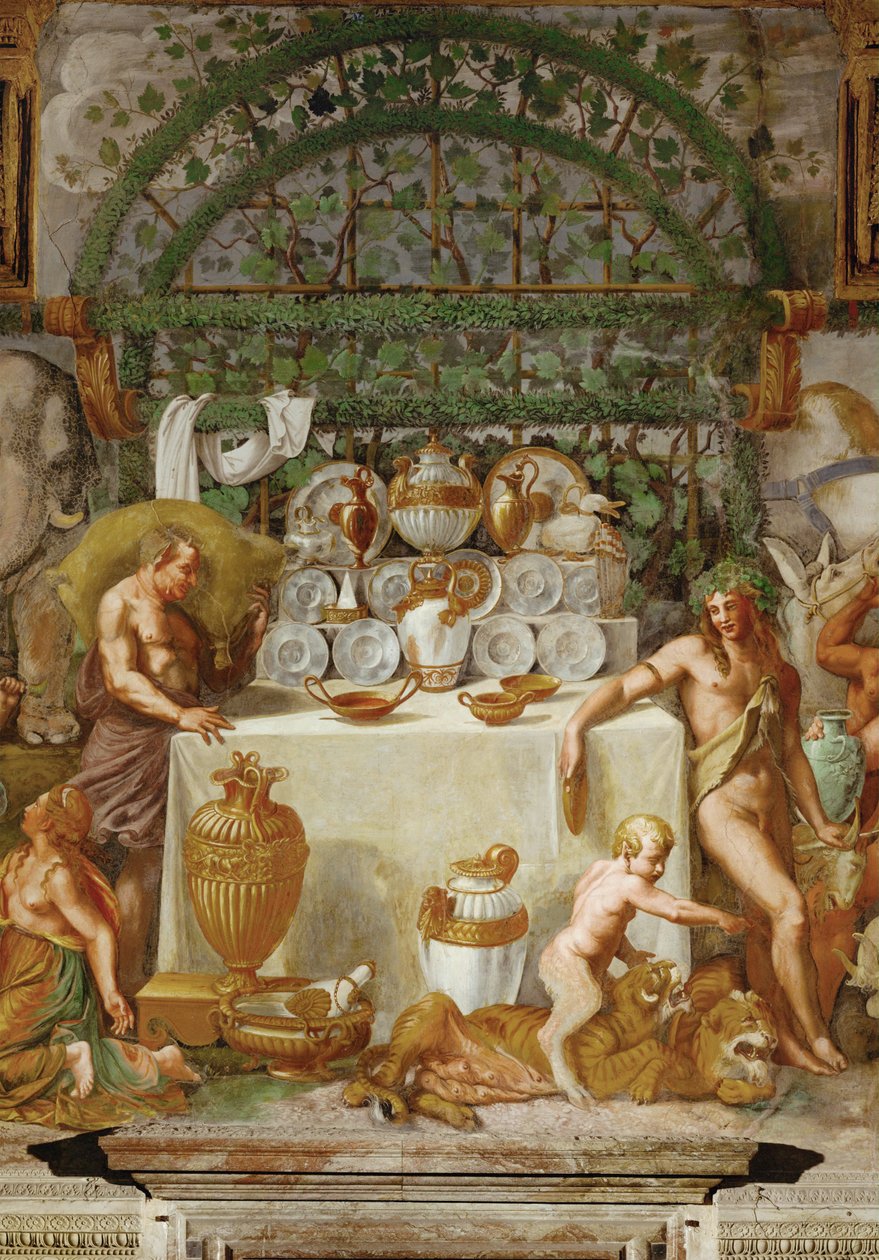Bacchanalia by Giulio Romano