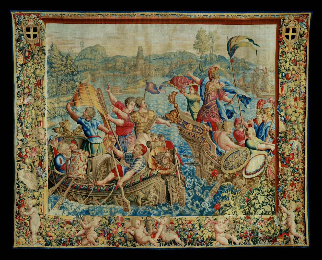 The History of Scipio: The Arrival in Africa, Sixth Piece of the Tapestry by Giulio Romano