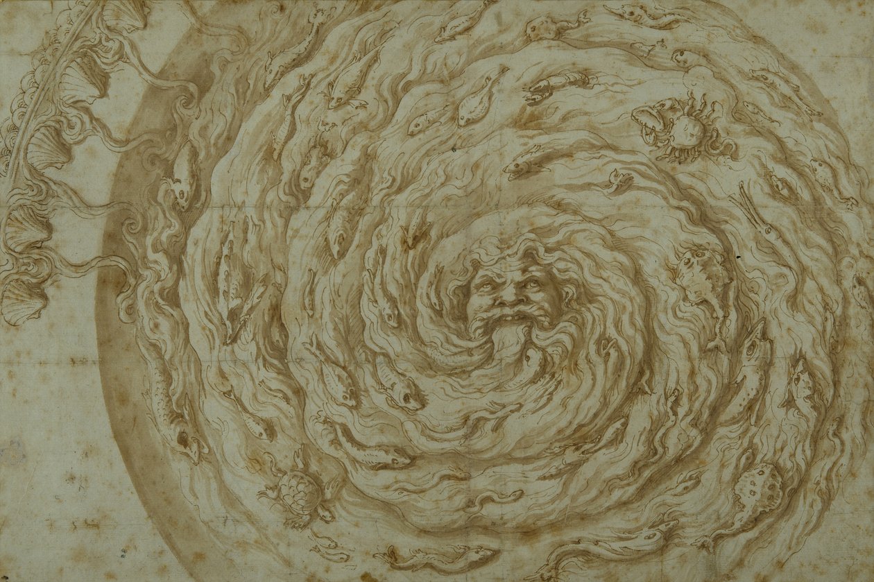 The Stream Oceanus by Giulio Romano