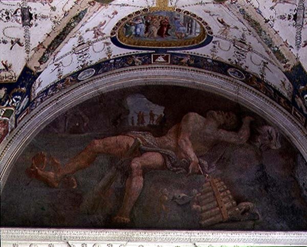 The Loggia (detail) by Giulio Romano