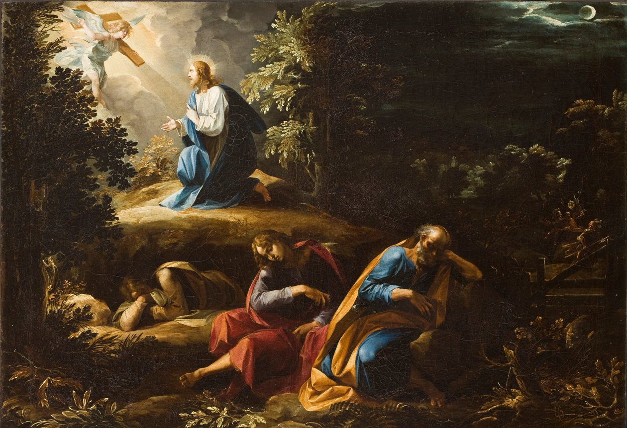 The Agony in the Garden (Christ on the Mount of Olives) by Giuseppe Cesari