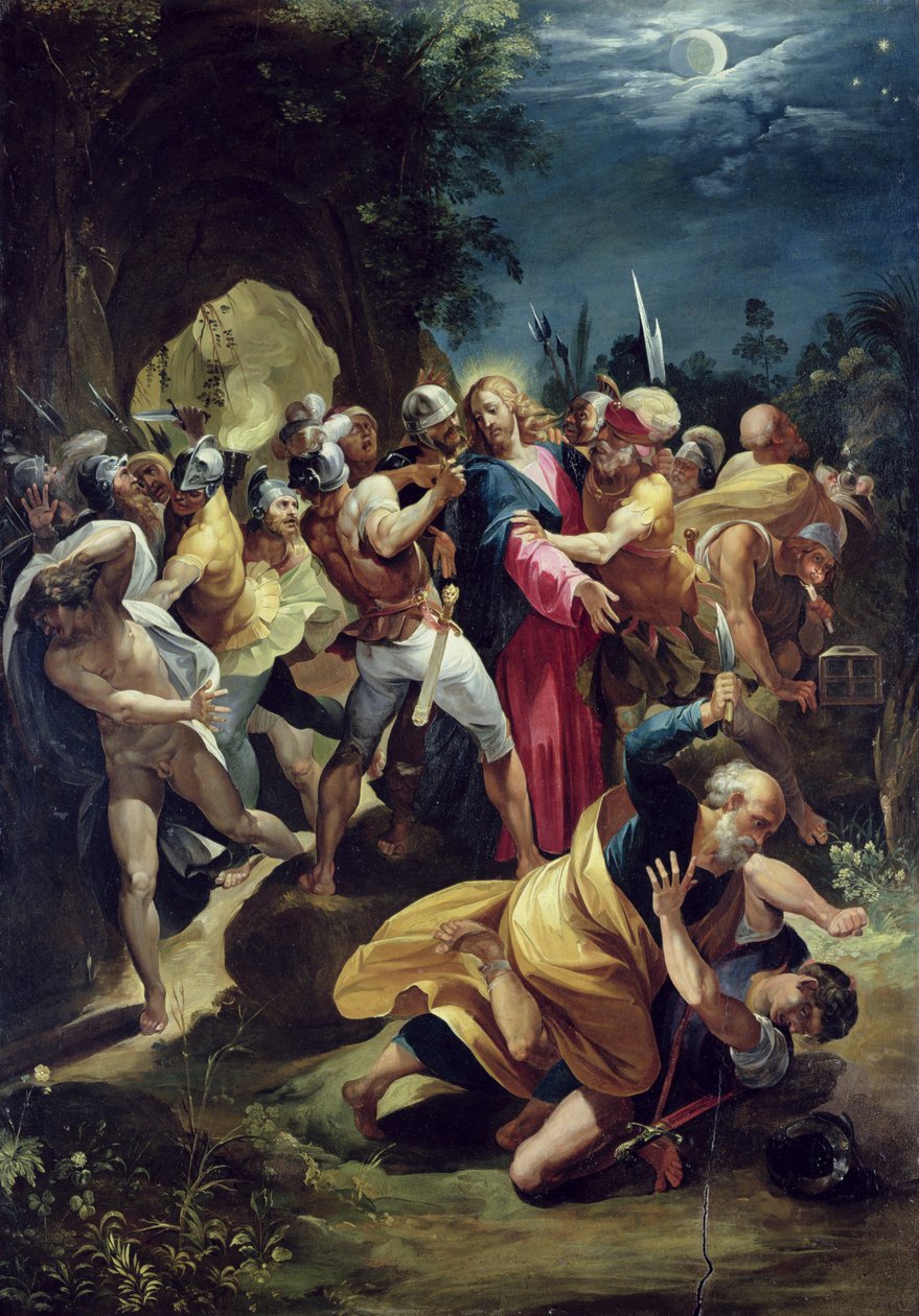 The Arrest of Christ, c.1590s by Giuseppe Cesari