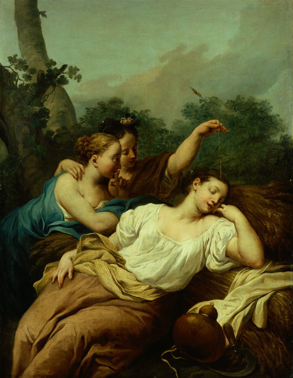 The Four Seasons by Giuseppe (circle of) Angeli