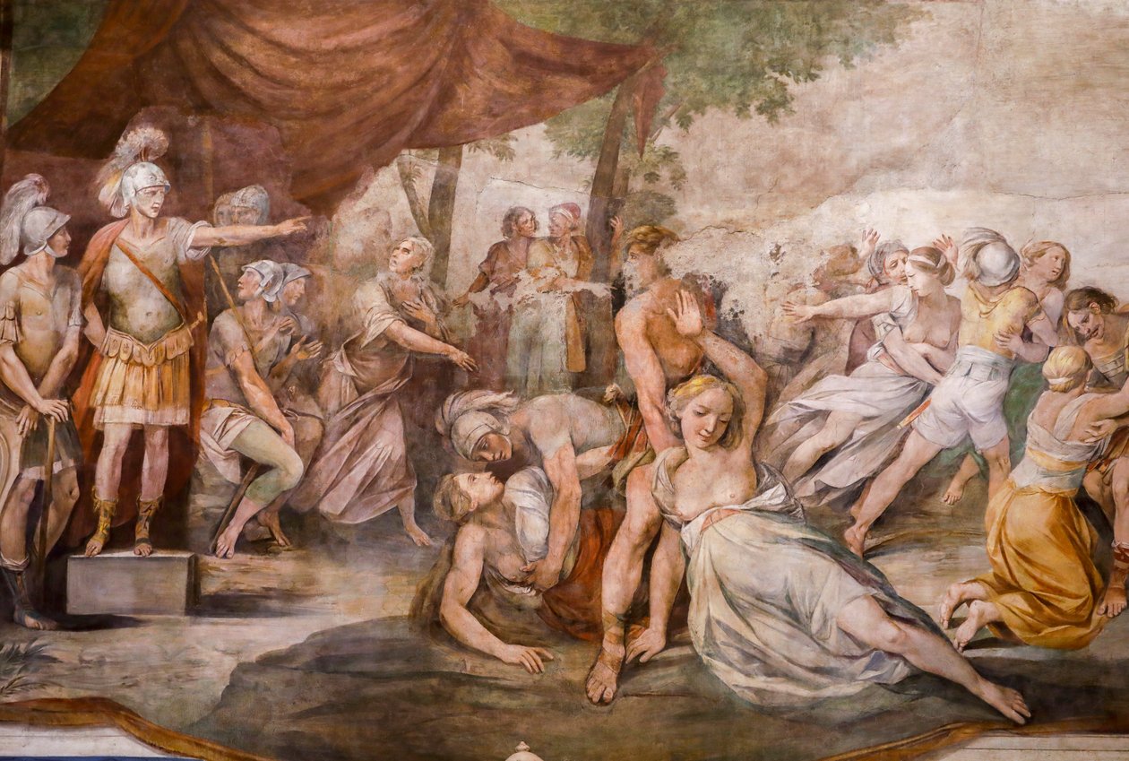 The Rape Of The Sabine Women Painting The Rape Of The Sabine Women Art