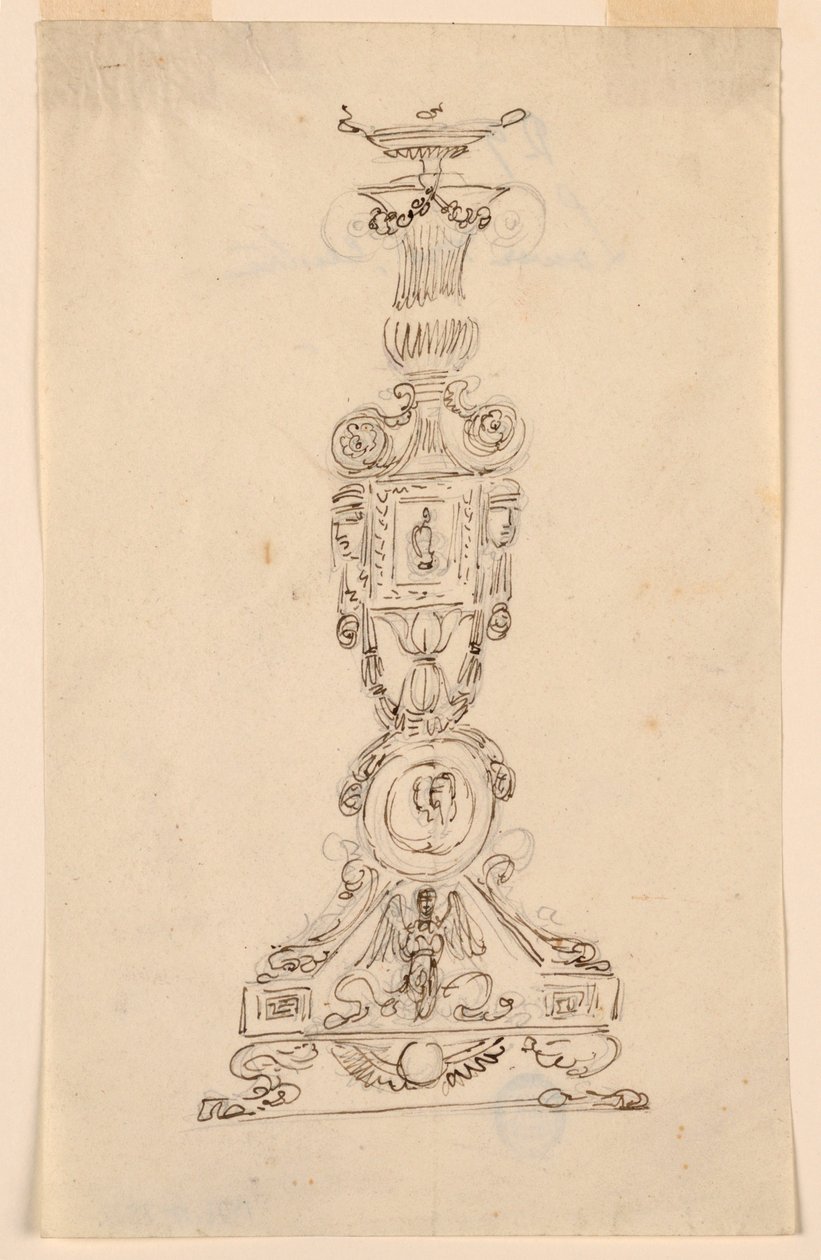Design for a Candelabrum by Giuseppe Bernardino Bison