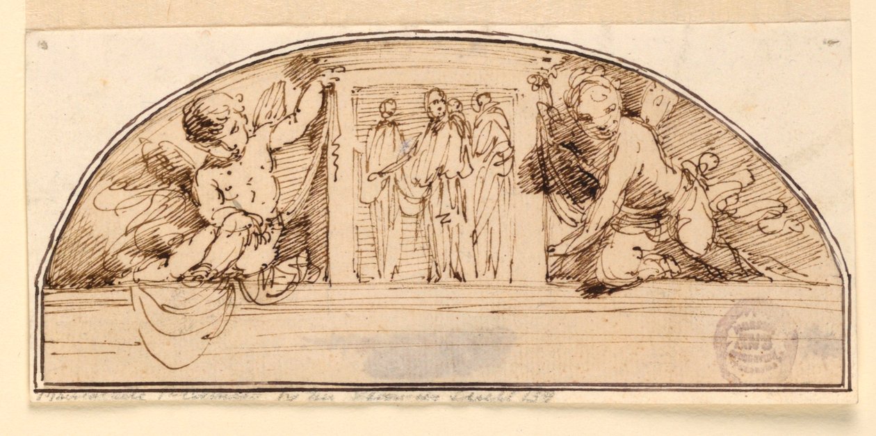 Project for a Lunette by Giuseppe Bernardino Bison