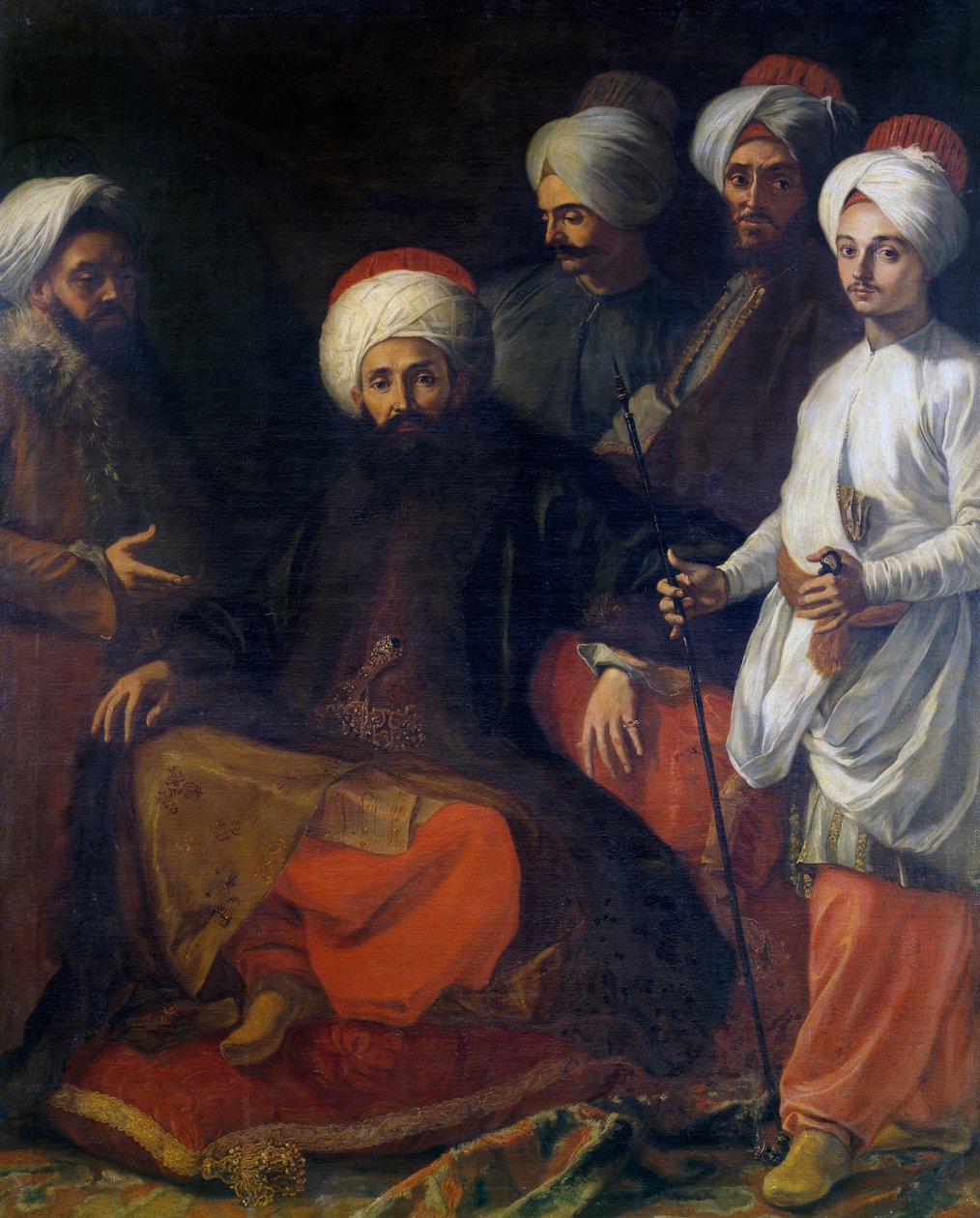 Embassy of Turkey in 1741 by Giuseppe Bonito