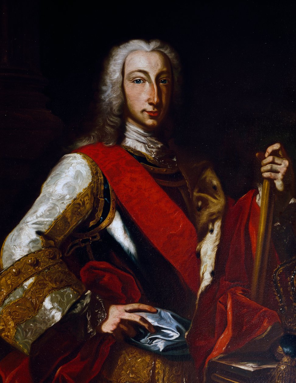 Portrait of Charles III of Bourbon, King of Spain by Giuseppe Bonito