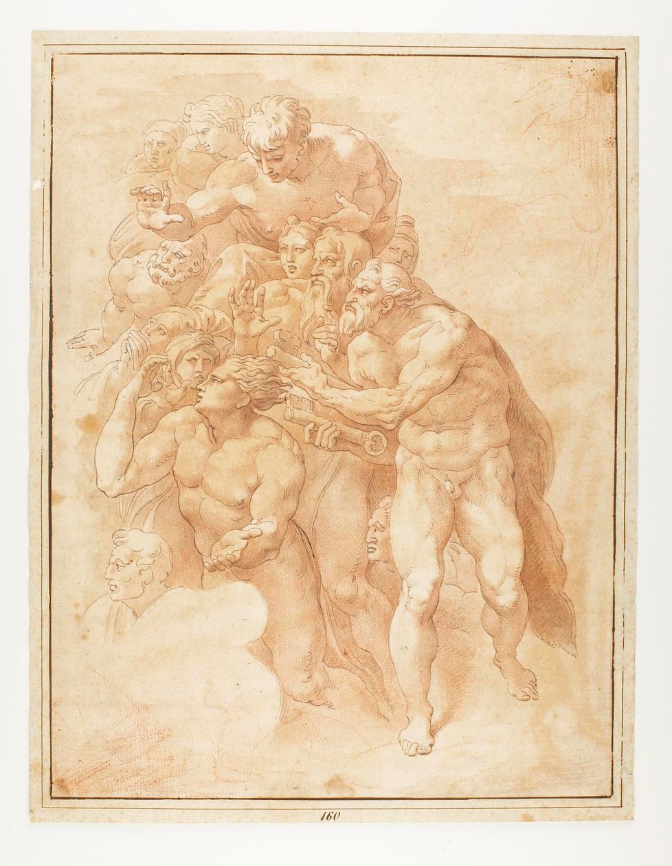 St Peter, Adam and Other Saints by Giuseppe Cades