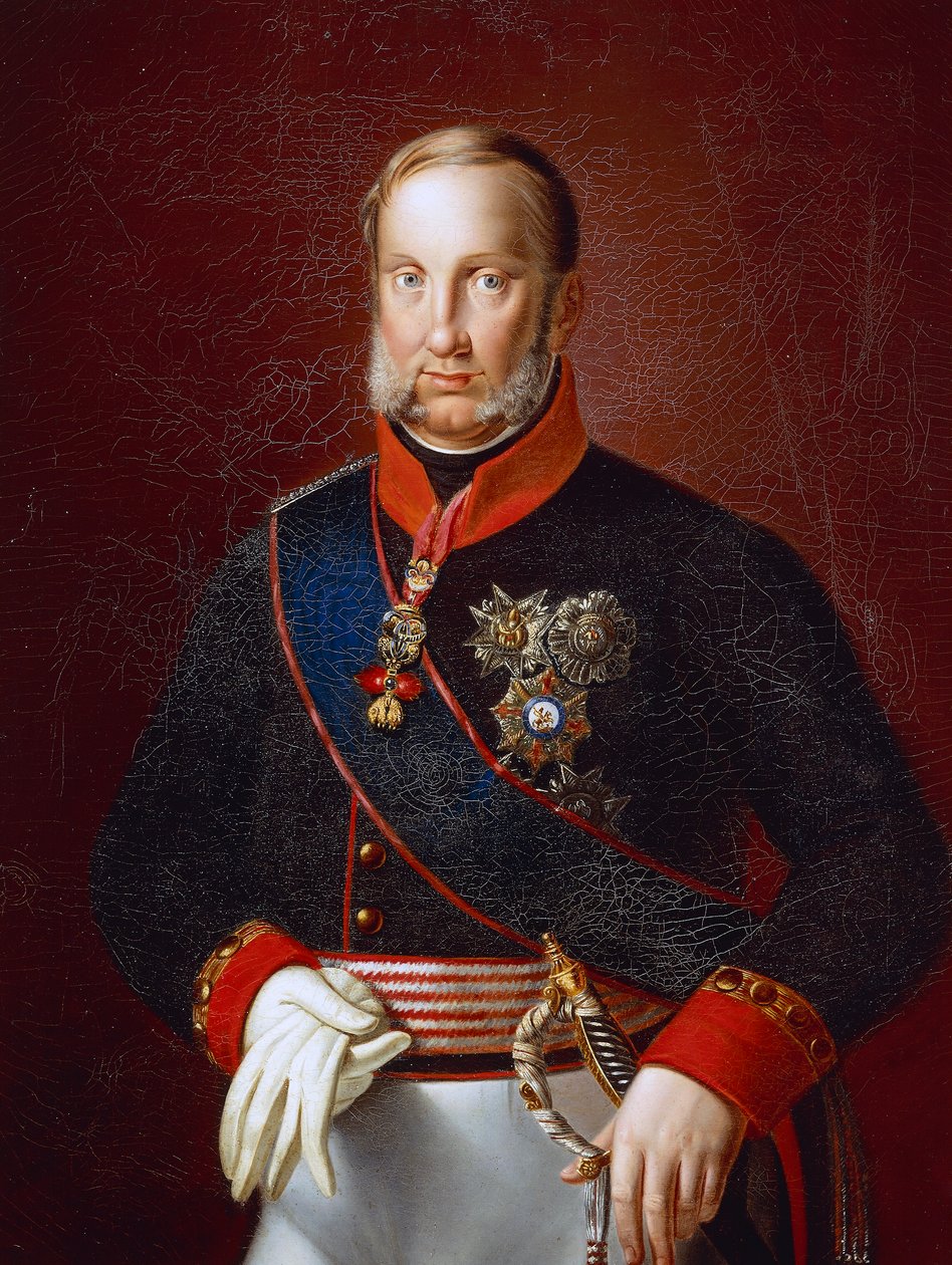 Portrait of Francis I of Two Sicilies by Giuseppe Cammarano