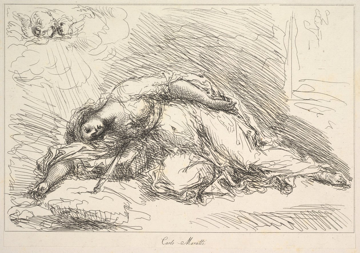 Woman Slain with Sword by Giuseppe Canale