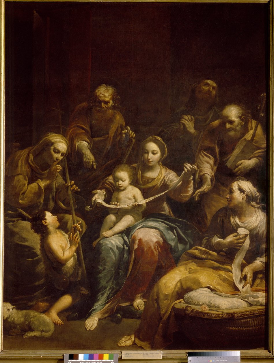 The Holy Family by Giuseppe Maria Crespi