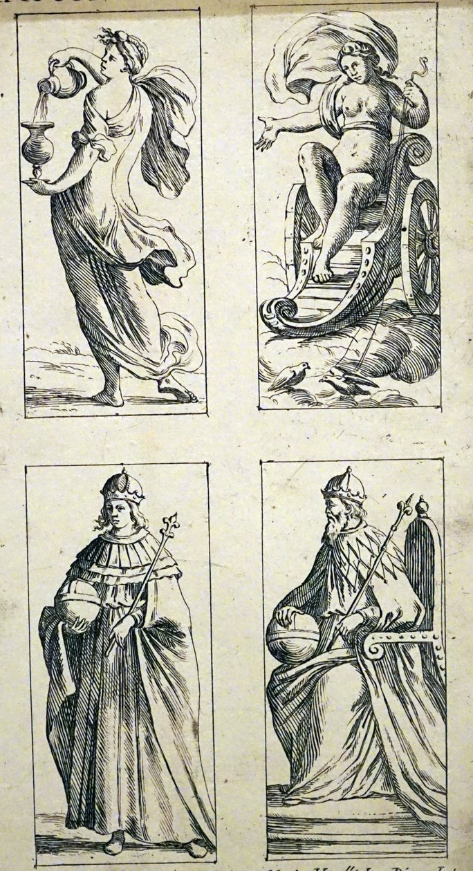 17th Century tarot cards by Giuseppe Maria Mitelli by Giuseppe Maria Mitelli
