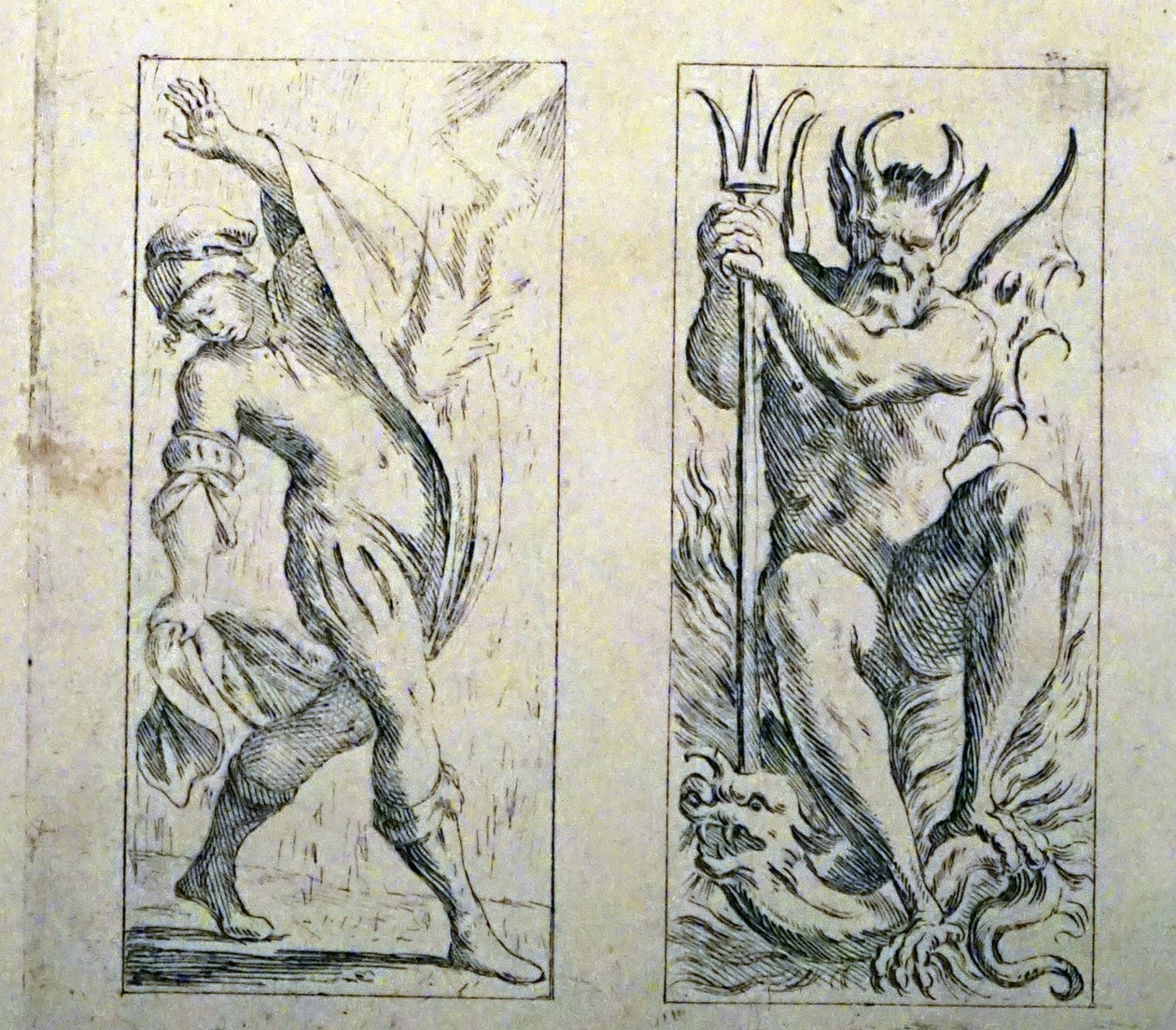 17th Century tarot cards by Giuseppe Maria Mitelli