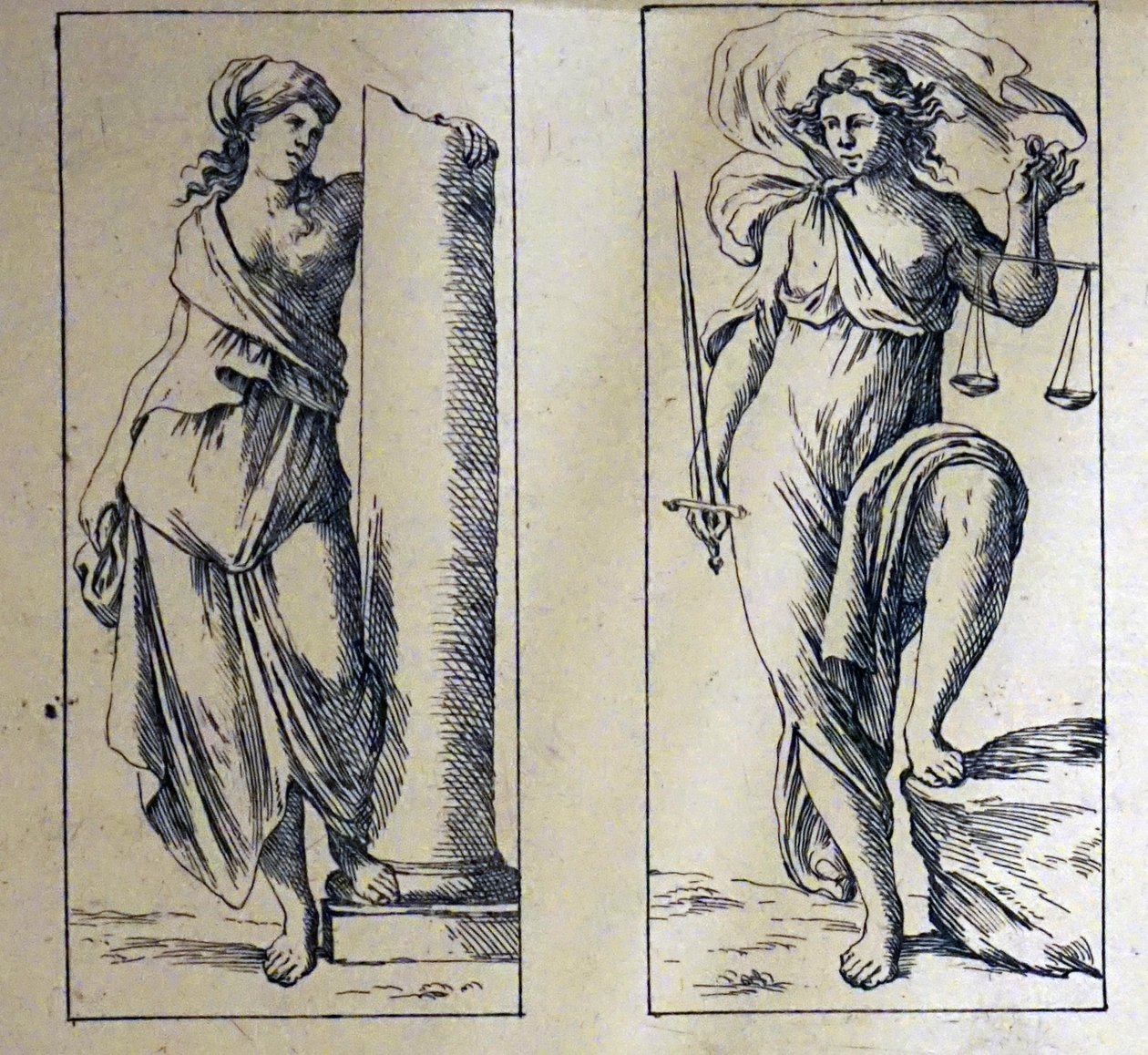 17th Century tarot cards by Giuseppe Maria Mitelli
