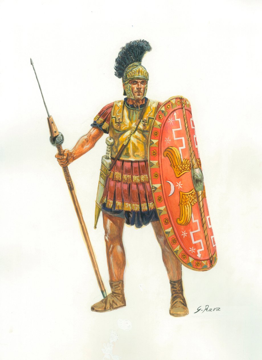 Ancient Rome: Praetorian Guard (illustration by Giuseppe Rava) by Giuseppe Rava