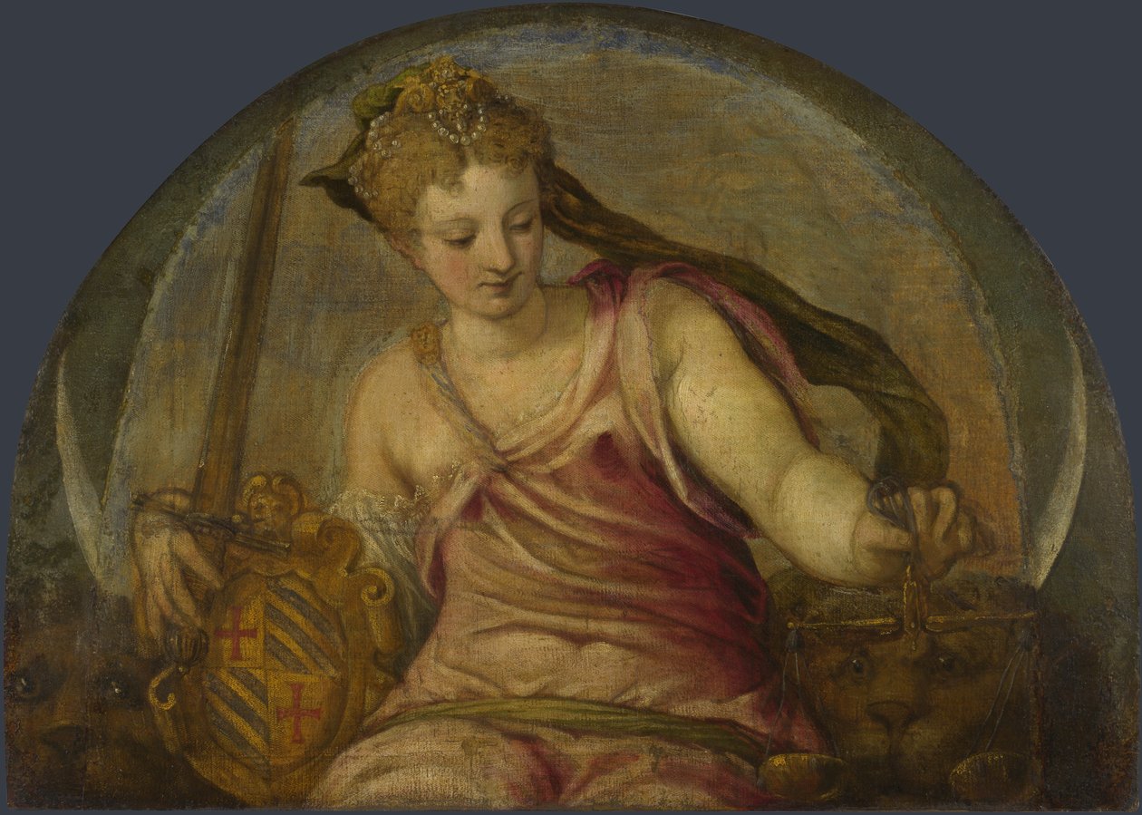 Justice by Giuseppe Salviati