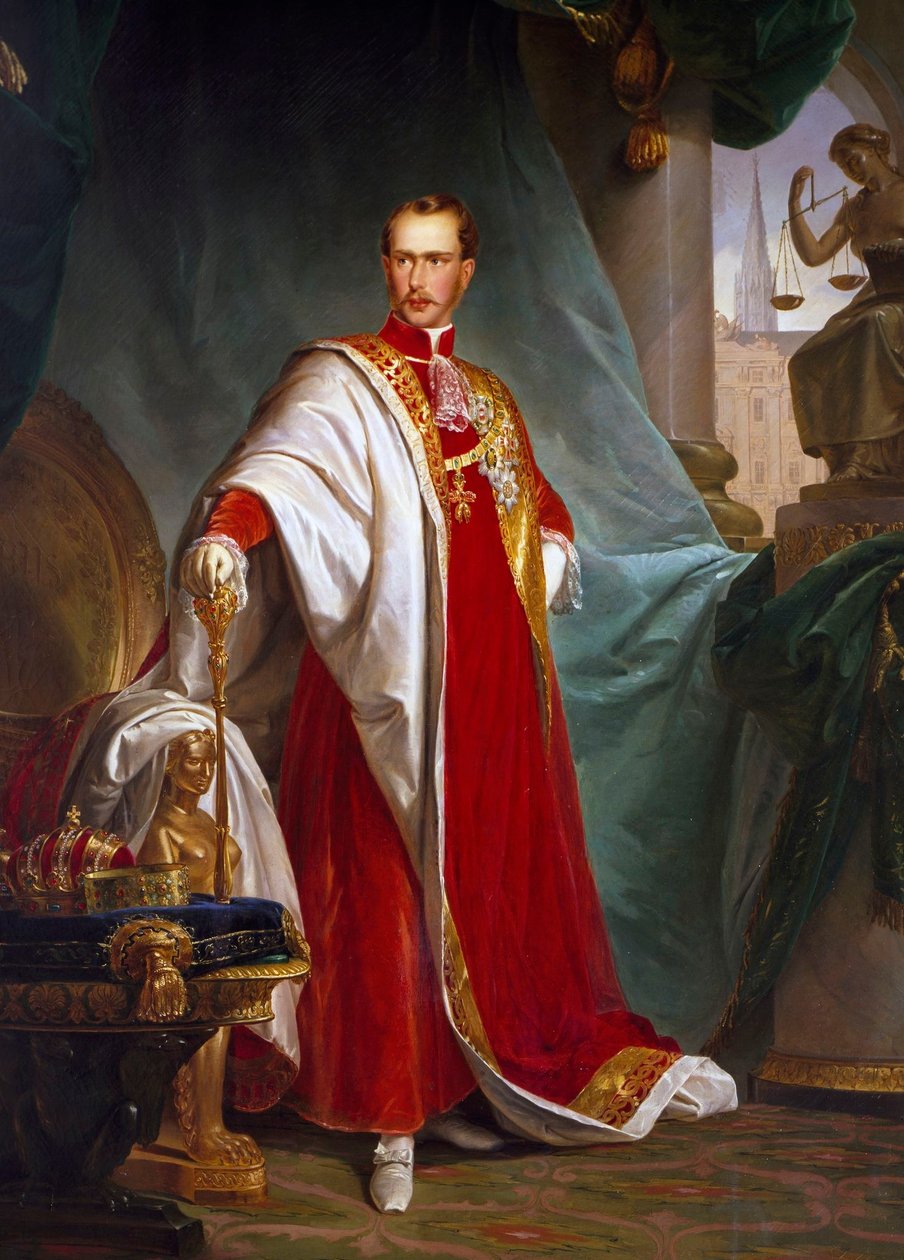 Portrait of Franz Joseph, Emperor of Austria by Giuseppe Sogni