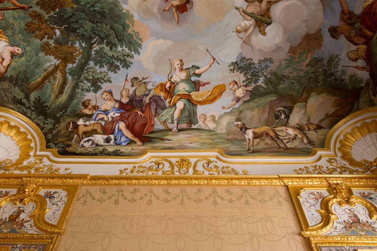 Representations of the Myth of Diana by Giuseppe and Valeriani Domenico Valeriani