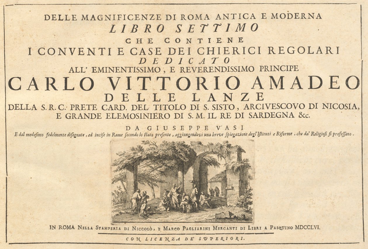 Of the Magnificence of Ancient and Modern Rome (vol. 3) by Giuseppe Vasi