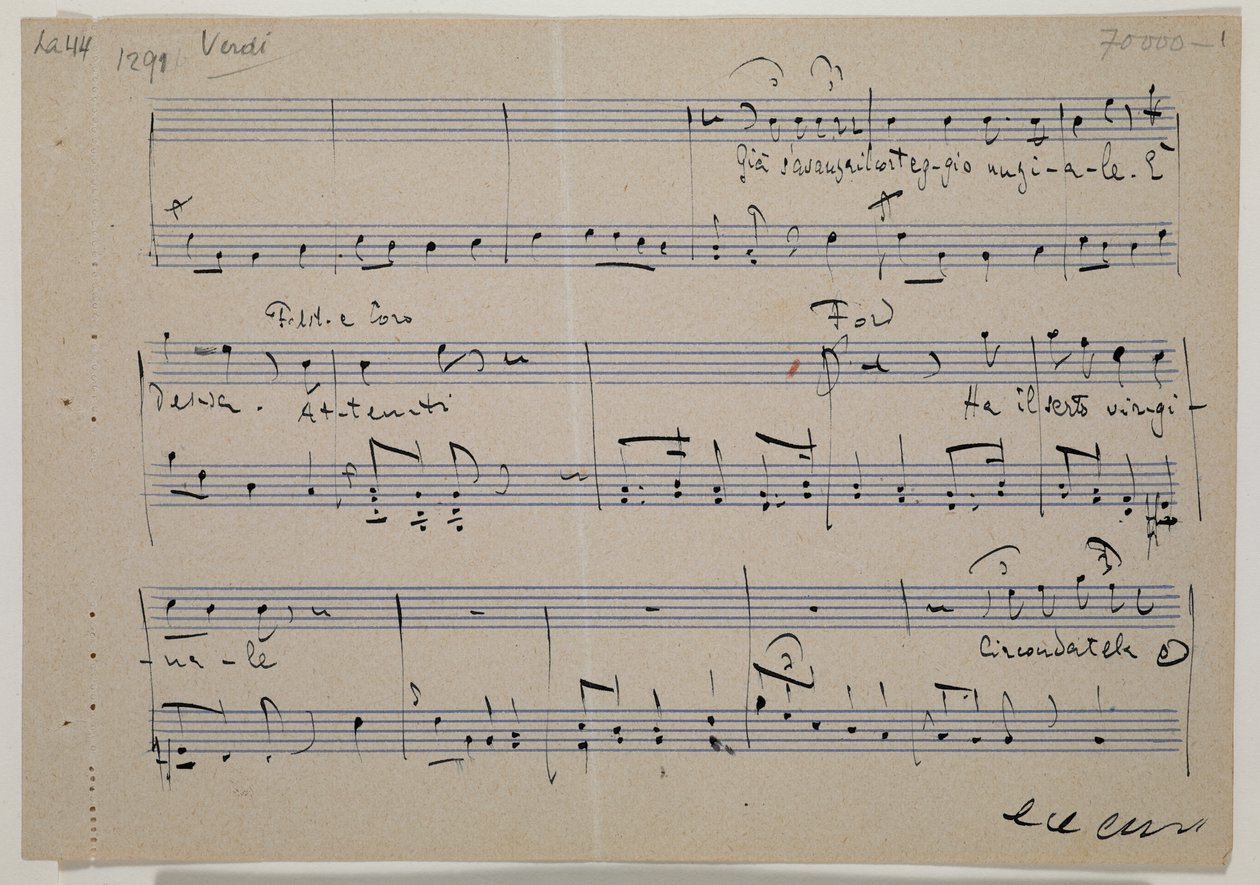 Falstaff, opera in three acts (libretto Arrigo Boito) by Giuseppe Verdi