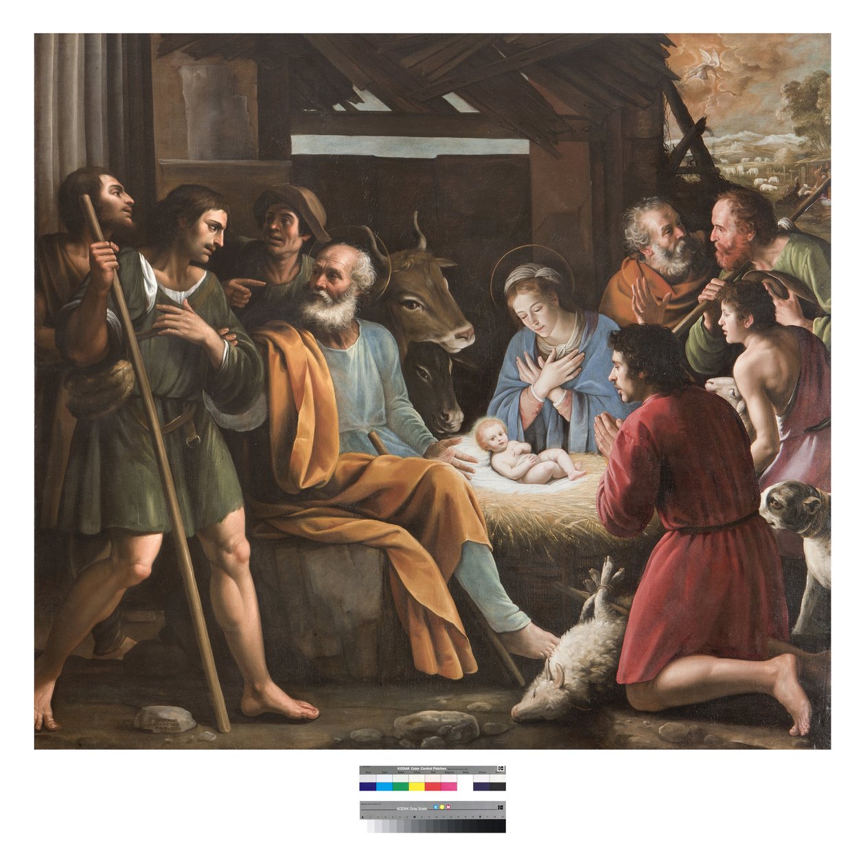 Nativity by Giuseppe Vermiglio