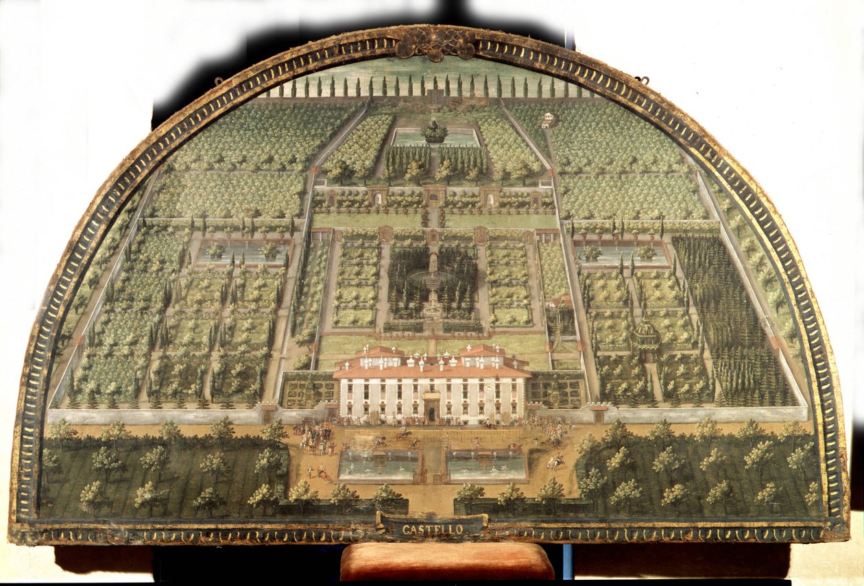 Villa de Castello by Giusto Utens