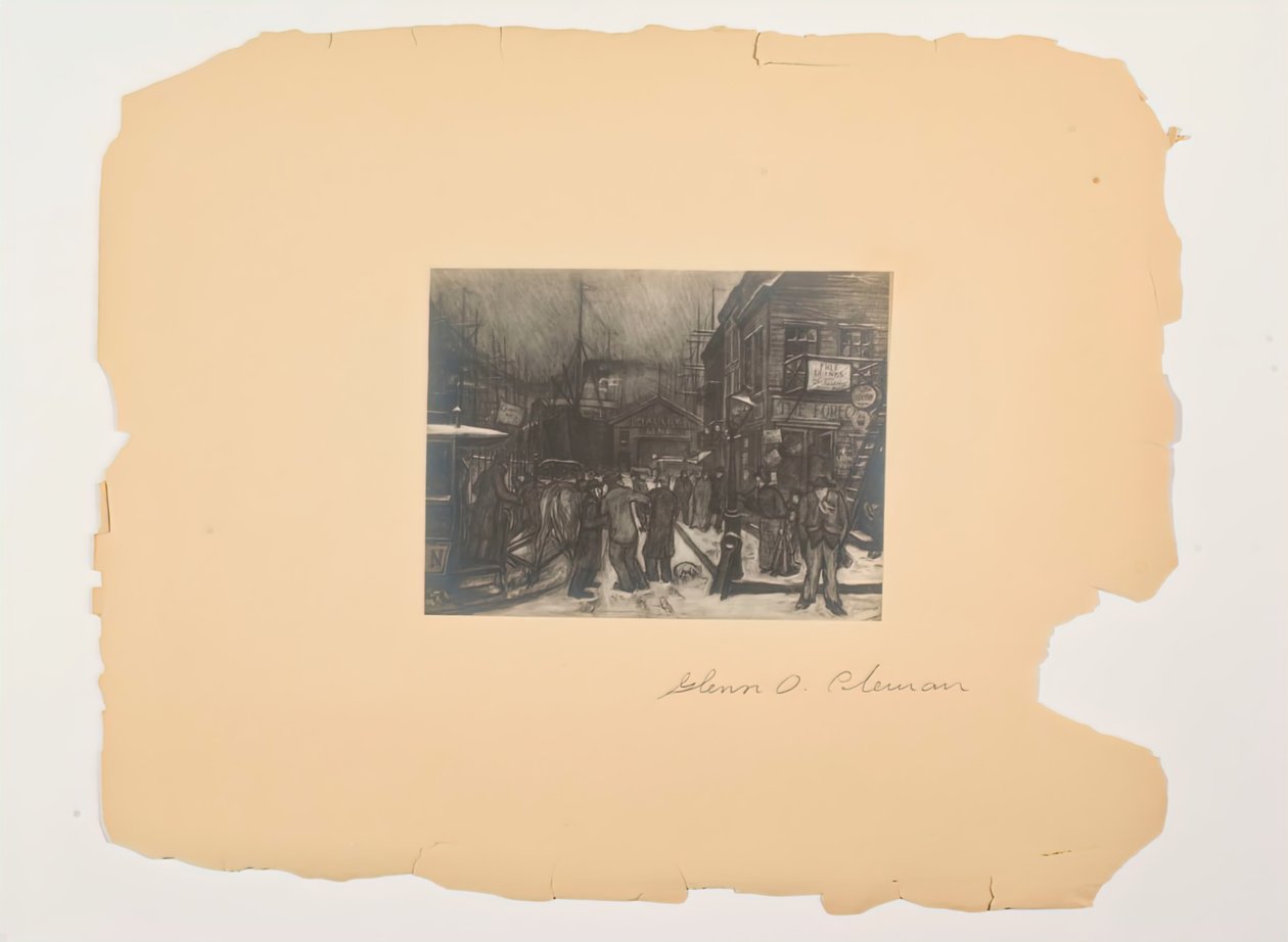 Scenes from the Lives of the People, Portfolio Untitled, c. 1905-1906 by Glenn O Coleman