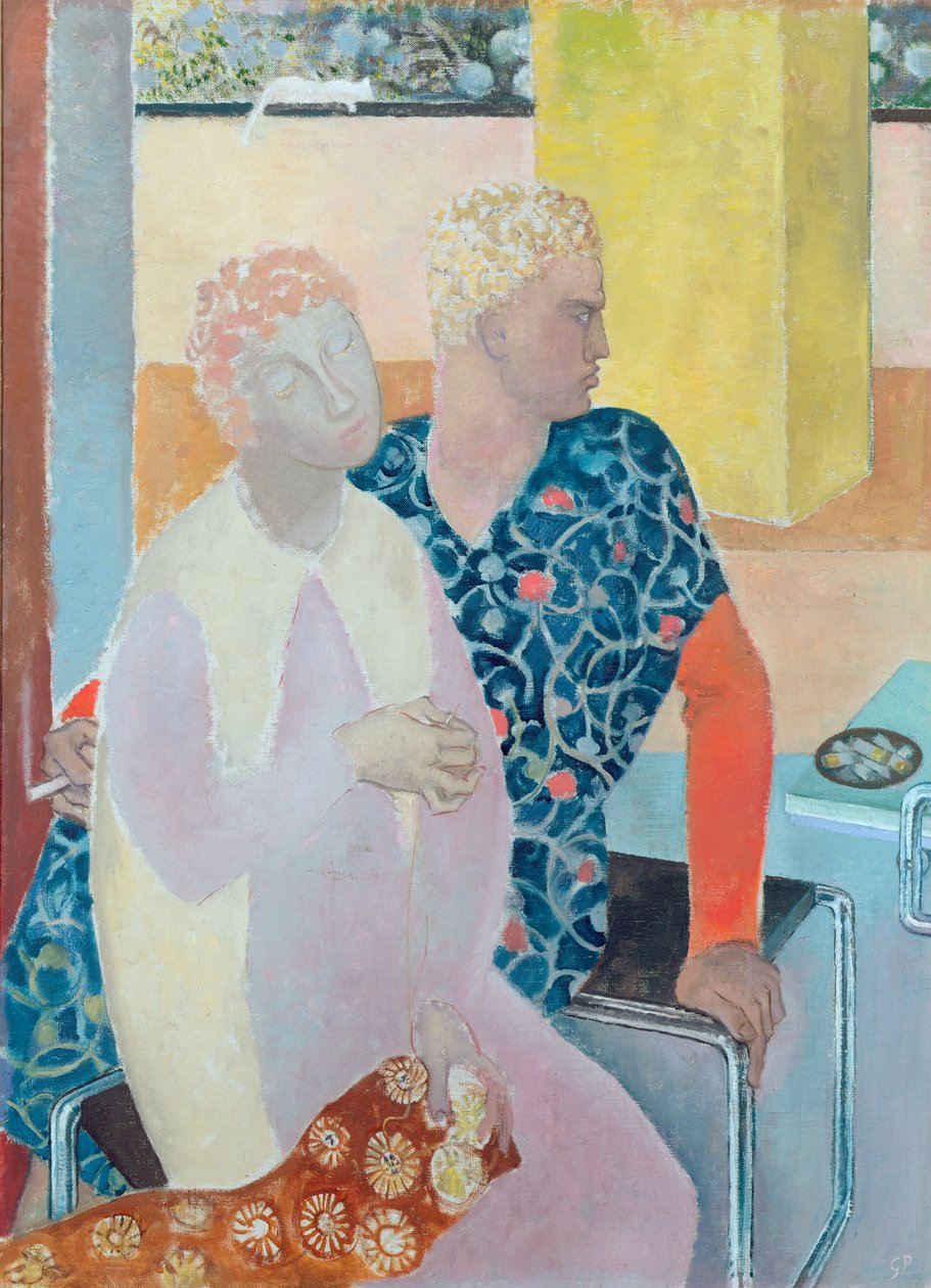 101st Afternoon with Penelope by Glyn Warren Philpot