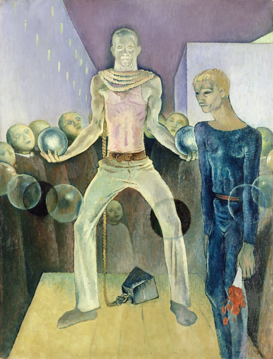 Weightlifting, Berlin 1931 by Glyn Warren Philpot