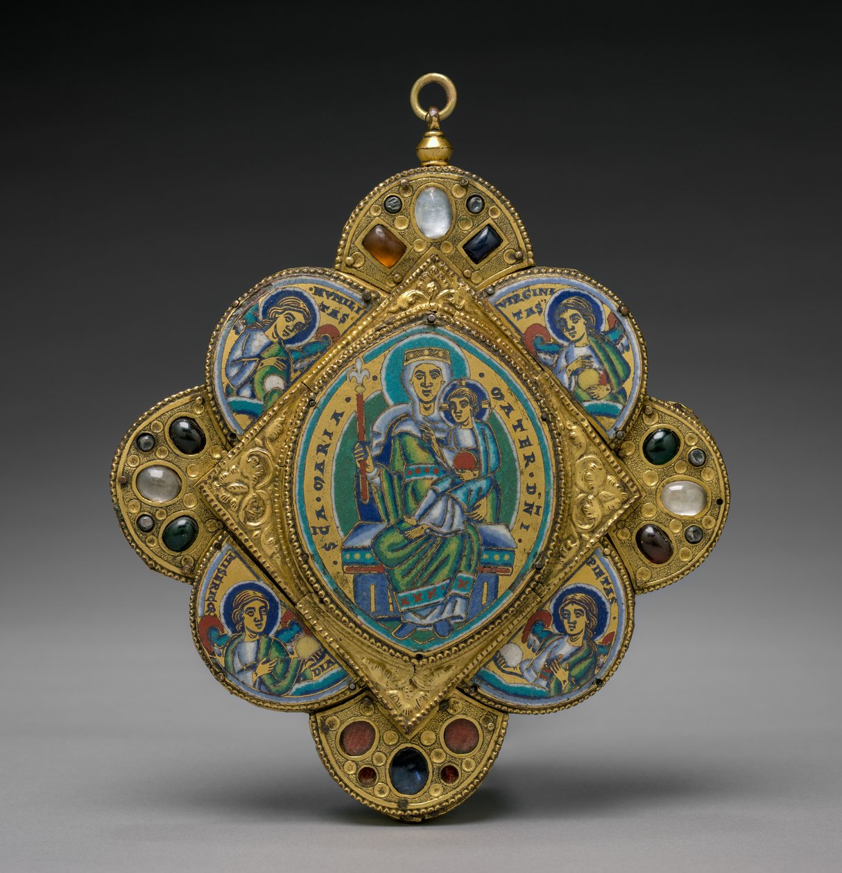 Pendant with the Virgin and Child by Godefroid de Huy