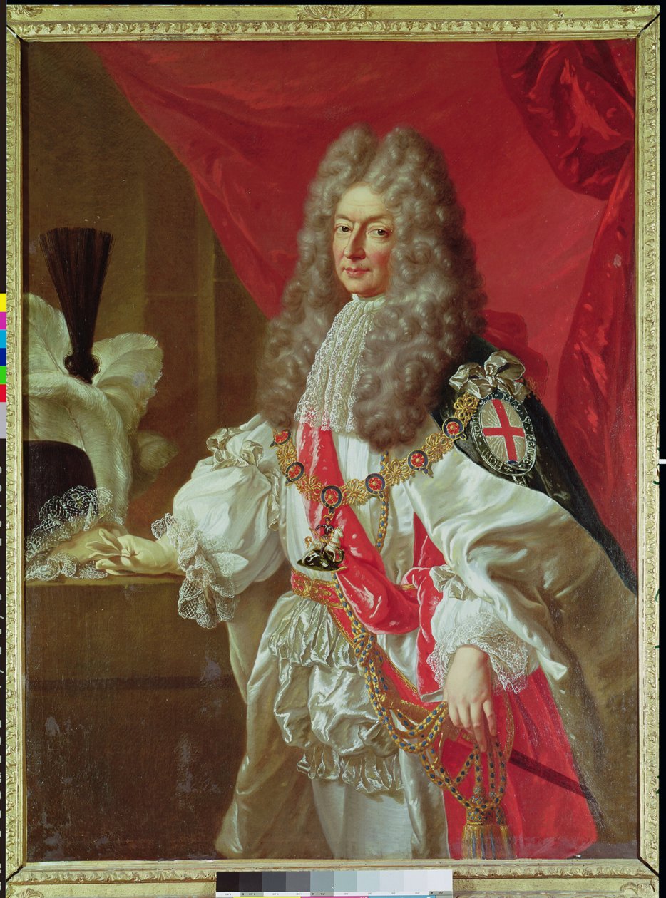 Antoine-Nomper de Caumont (1633-1723) Duke of Lauzun, after a painting by Peter Lely by Godfrey Kneller