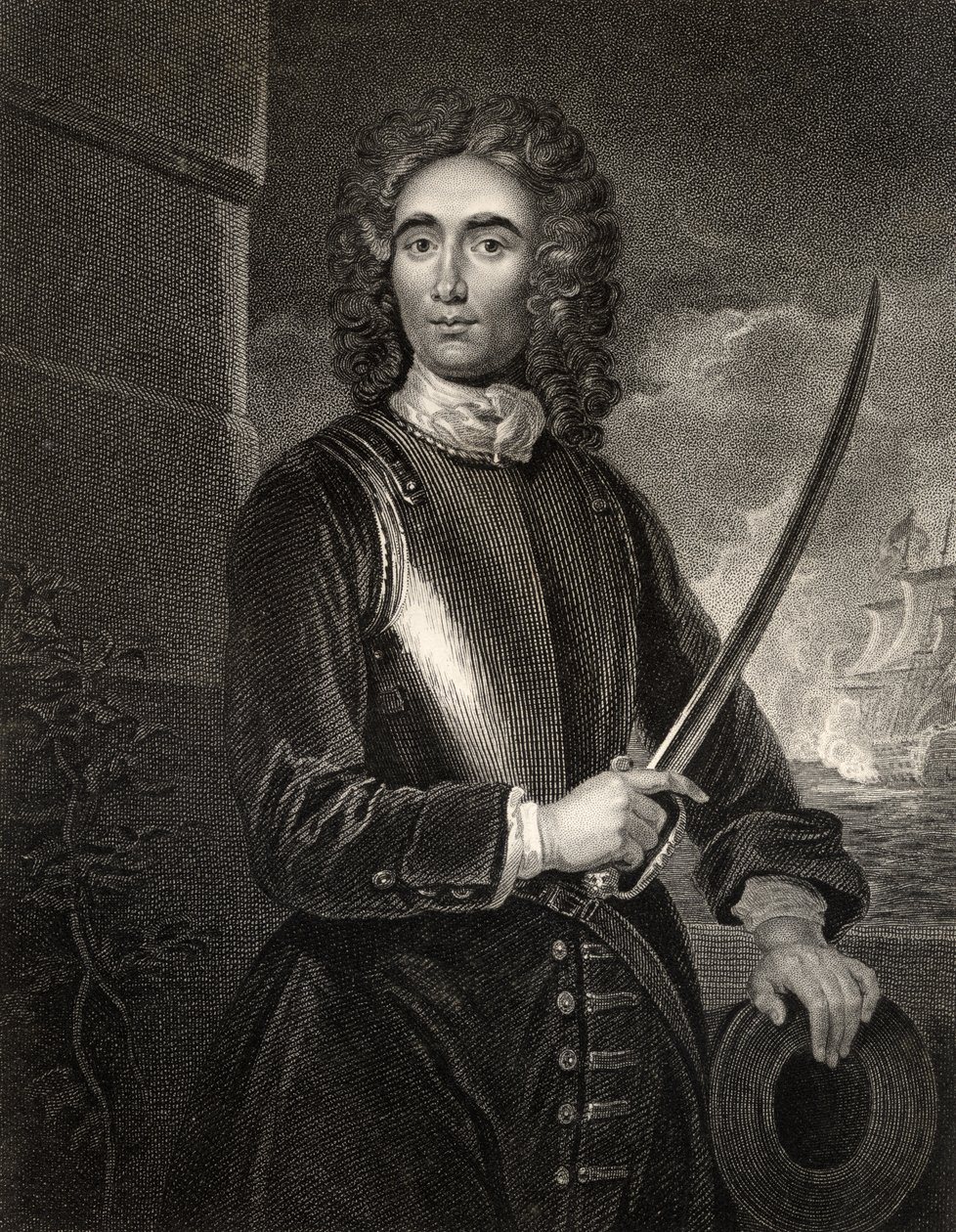 John Benbow, Engraved by W.T. Mote, from 